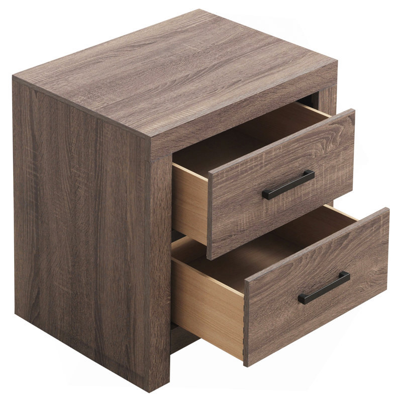 Ensemble de chambre à coucher grand lit 4 pièces Sherwood Barrel