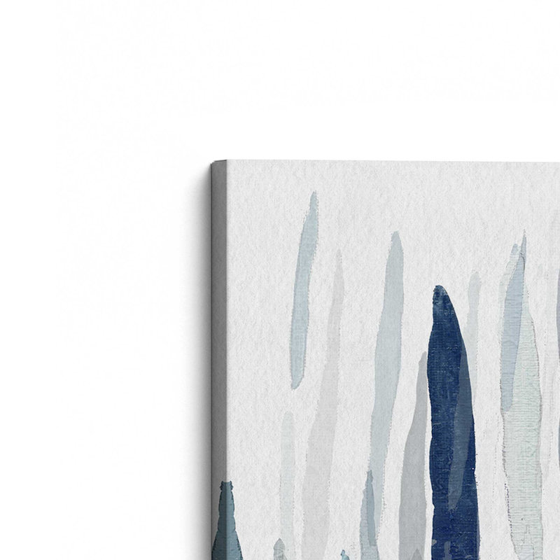 «Rhythmic Blues v1», grande impression sur toile, H 54 po x l 54 po