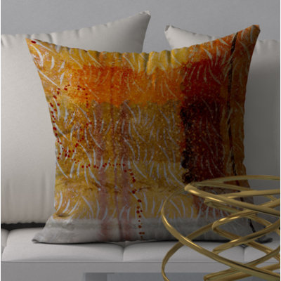 Quantity Singular Square Pillow Cover & Insert