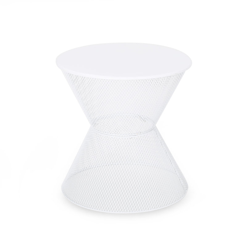 Nevada Side Table （Only Include Table), Matte White