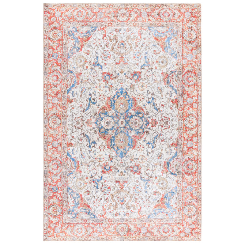 Ardoth Performance Machine Washable Oriental Rug, Rectangle 9' x 12'