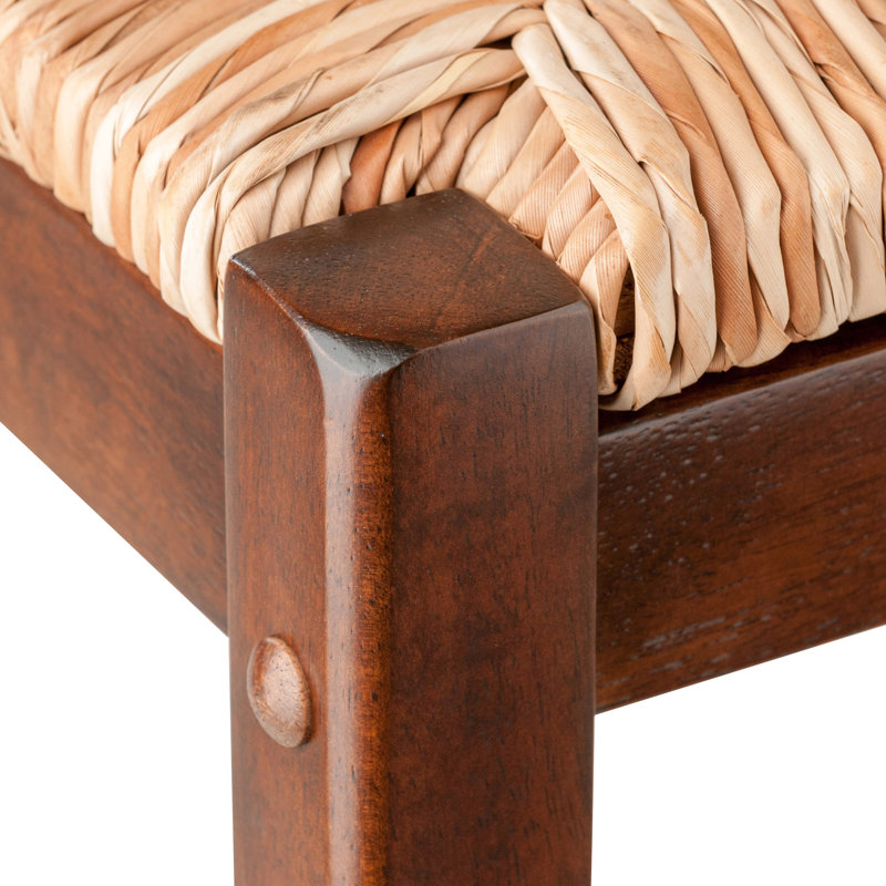 Counter Stool with Solid Wood Frame, Bar Stool (29.02" Seat Height)