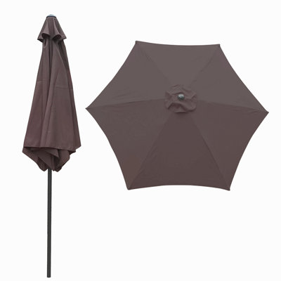 9FT UMBRELLA Chocolate