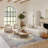 Burnie Oriental Ivory/Pink Area Rug-1713816374