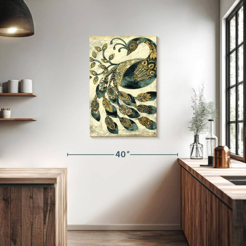 Paon royal Brampt II, H 36 po x l 24 po