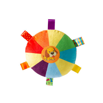 Soft Dog Toy 5.9x5.9in Interactive Fetch Chew Toy With Sound For Dogs, Multicolor