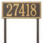 Double Line 1-Line Lawn Address Sign-1037936772-1037936777