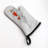 Petal Lines Oven Mitt Cotton Twill