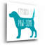 «Pawsome Dog» par Erin Clark, art mural en verre acrylique-2041528997