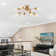 8- Light Black Sputnik Sphere Ceiling Light