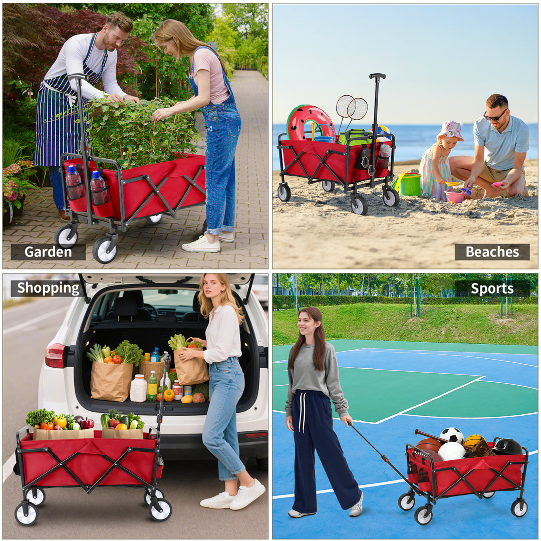 92cm H x 46cm W Utility Cart