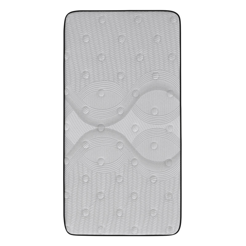 Twin 12" White and Black Innerspring Adjustable Mattress