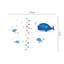 Whale Kids Wall Sticker
