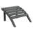 Outdoor Poly Adirondack Chair With Ottoman-118433007