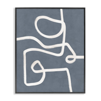 Free Line sur art giclée encadrée par Nina Blue