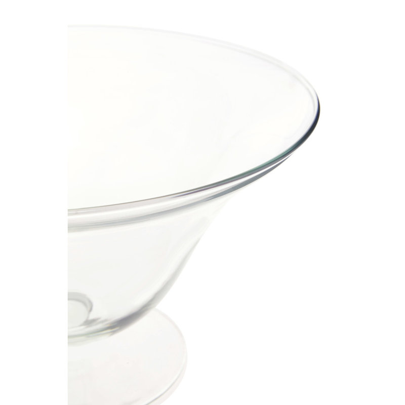 Marlow Home Co. Metoyer Glass Fluted Bowl