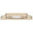 vidaXL Soft-Close Toilet Seat Beige Oval-113007554