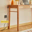 Bureau simple et durable en bois de cerisier étroit-1449746571