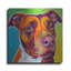«Pit Bull - Red» par Dawg Painter-606094624