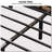 Vena Boho Style Full Bed Frame with Rattan Headboard and Footboard, No Box Spring Needed, Iron Platform Bed With Stable Metal Frame-1415020866