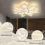10-Light 85cm Semi Flush Mount