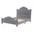 Château Luxe Wingback Upholstered Bed Frame-2083138068