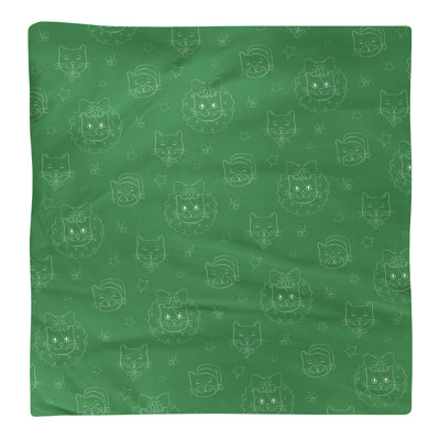 No Pattern Square Napkin