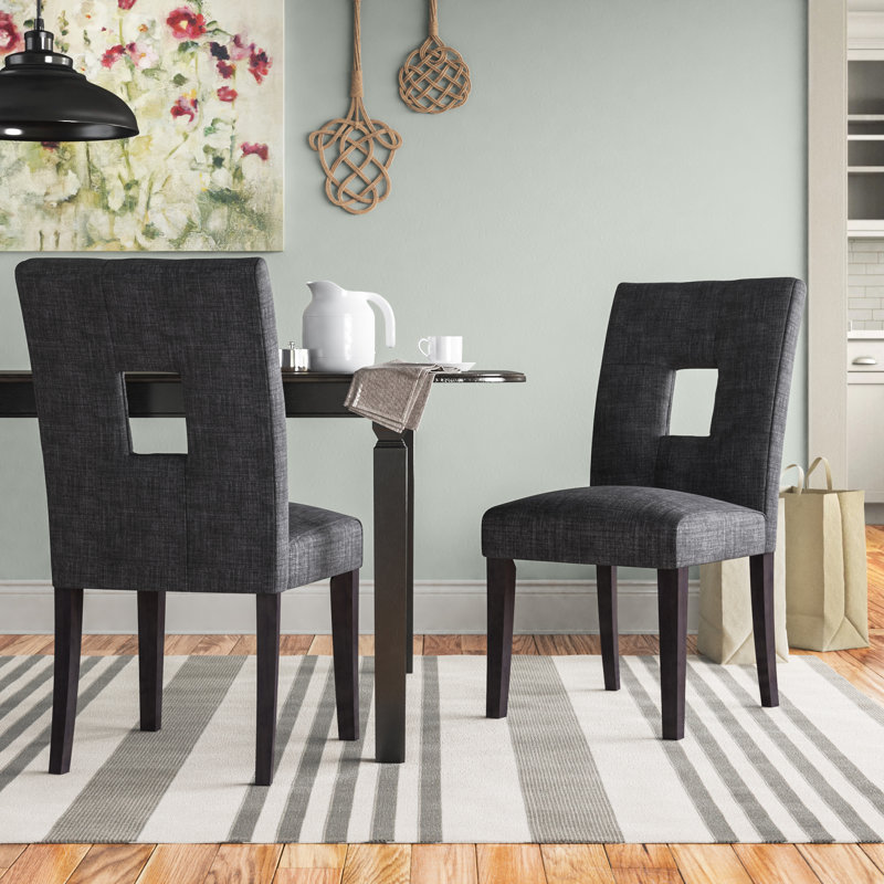 Aayush 18'' H Linen Upholstered Dining Chair