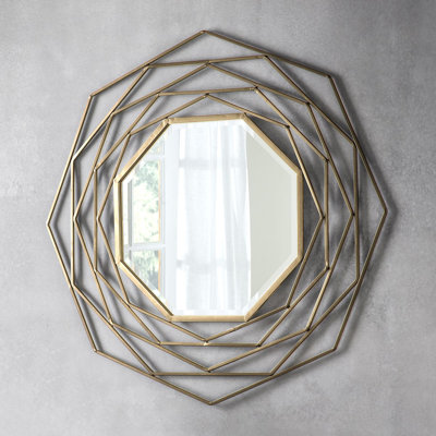 Estella Metal Wall Mirror 92cm