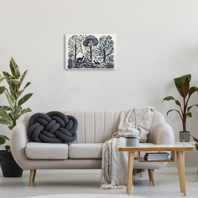 «Boho Forest Creatures» par Sasha, H 16 po x l 24 po