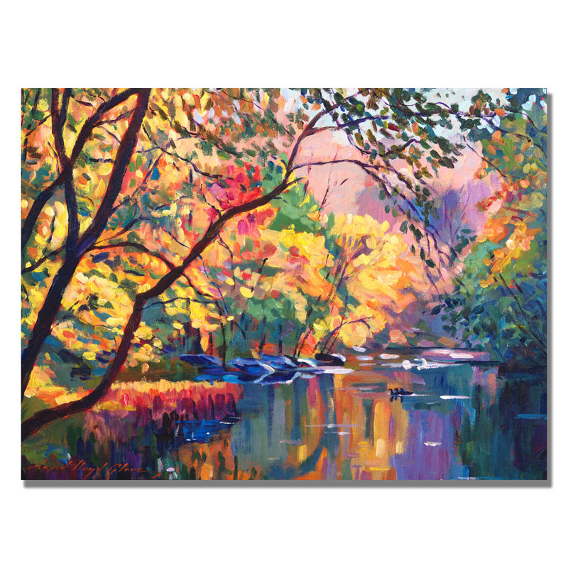 " Color Reflections " by David Lloyd Glover, 18" H x 24" W x 2" D
