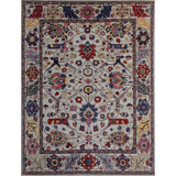 Transitional One-of-a-Kind Rectangle 7'9" X 9'8" Hand Knotted Area Rug