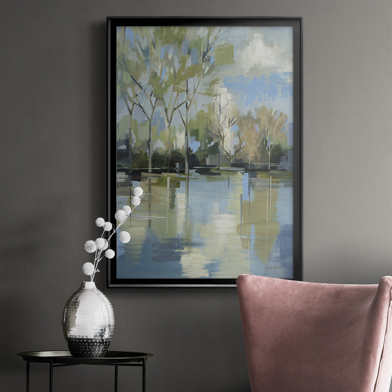 «Enchanted Forest II», reproduction encadrée de qualité supérieure - prête à être accrochée, H 42,5 po x l 30,5 po x P 1 po