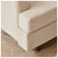 Ensemble de canapé modulaire moderne en velours côtelé, canapé-lit configurable 6 places beige