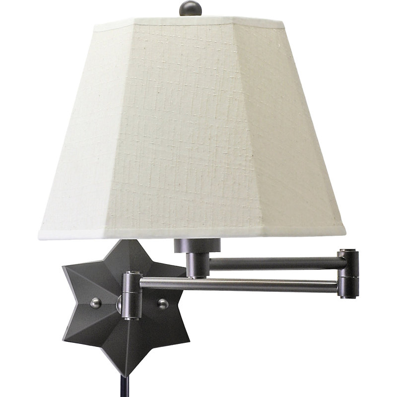 Maleah Plug-in Swing Arm Sconce, Oil Rubbed Bronze