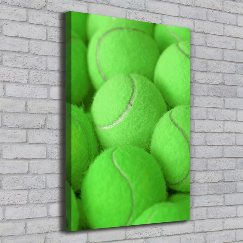 Tennis Balls - Wrapped Canvas Print