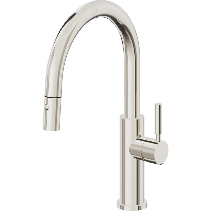 Corsano Kitchen Faucet, Polished Nickel