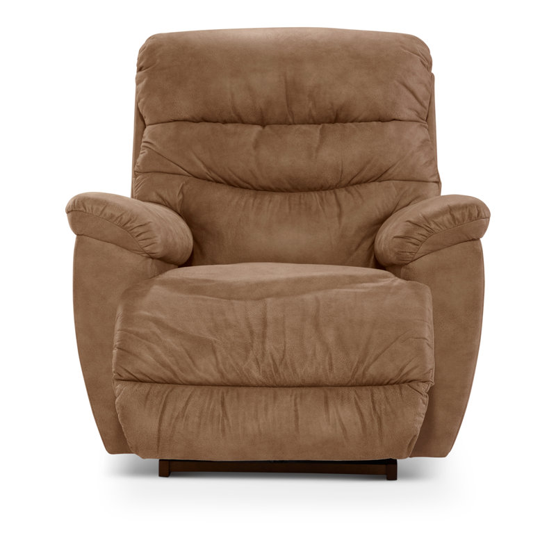 Joshua Manual Rocking Recliner with iClean Fabric, Brown