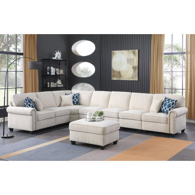 Broghan Piece Upholstered Sectional
