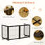 Barrière pour animaux autoportante Alease-75089996
