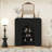 Black Solid Wood Freestanding Fireplace