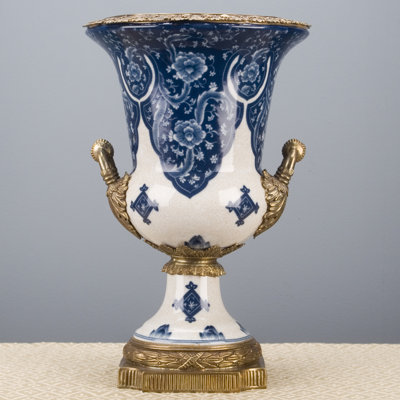 Qipao Handmade Porcelain China Table Vase