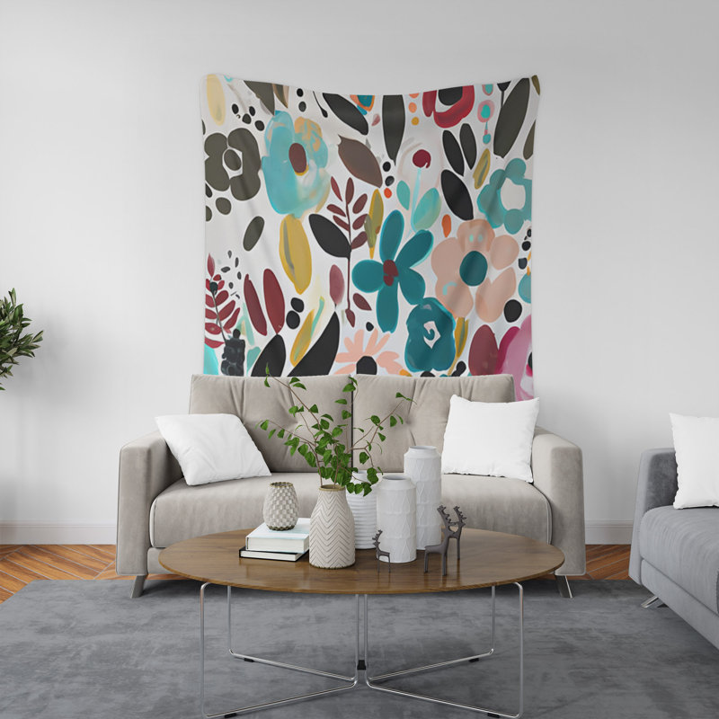 Tapisserie murale, H 88 po x l 104 po