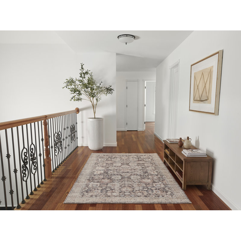 Figueroa Oriental Indoor Rug, Rectangle 6'6" x 9'