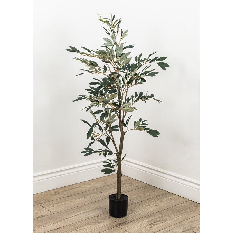 Faux olivier en pot Dore, H 50 po x l 29 po x P 29 po