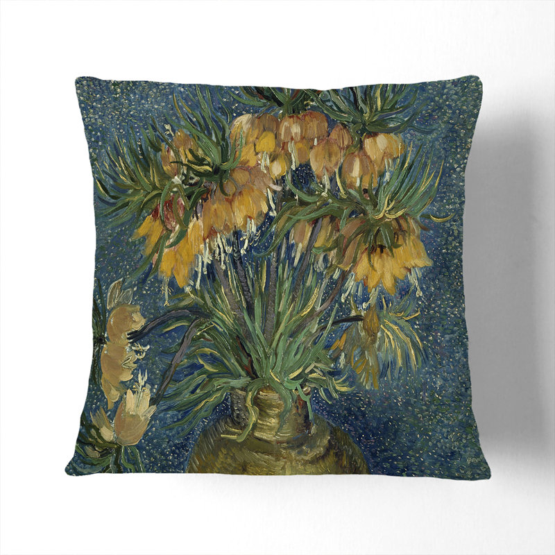 Square Cushion, 55cm H x 55cm W x 20cm D, Blue