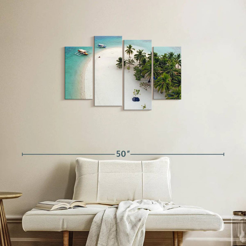 Gillard Gillard tropical aux Philippines, H 22 po x l 36 po