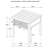 Hayu 1-Drawer Square End Table Distressed Java