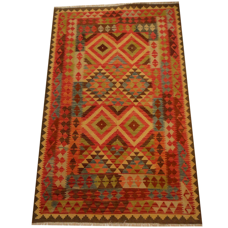 Tapis rouge / brun Azpeitia