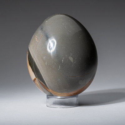Véritable œuf de jaspe polychrome poli de Madagascar (1,19 lb)